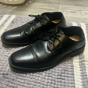 Croft & Barrow Men’s Tie Dress Shoes 8.5 M Black